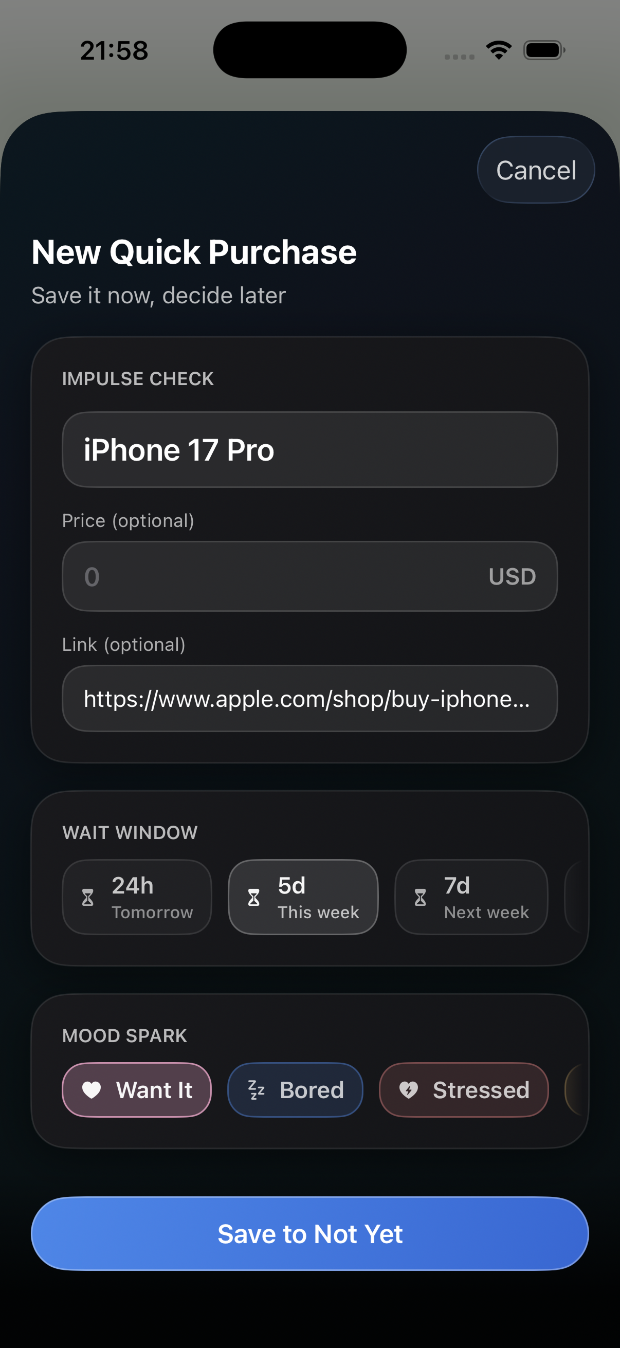Import from your web browser